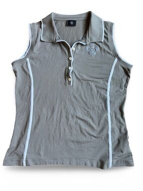Women’s Sage Green Performance Athletic Bogner Golfing polo shirt Large